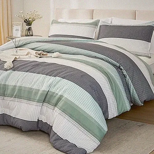 Size Comforter Set Sage Green - 3 Pieces Lightweight Quilt King Light Green