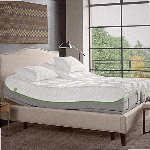 Split King Sheet 5 pc set For Sleep Number 1900 Deep Pockets Cooling-Elasticized