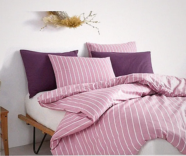 Via Blanco King Sized Duvet Cover Set 5 Pieces